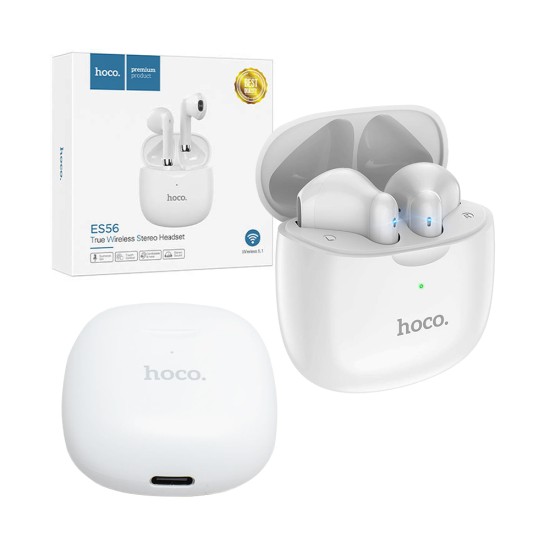 Auriculares True Inalámbricos Hoco ES56 Scout Bluetooth V5.1 Blanco